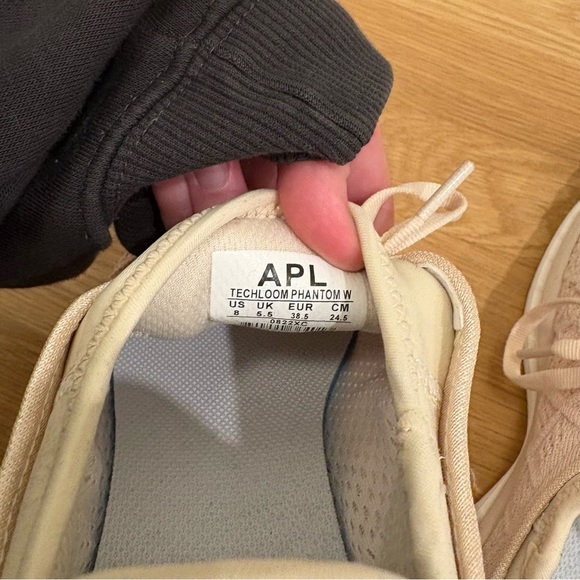 APL Techloom Phantom Sneakers Beach/Ivory Size 8 - Picture 5 of 5